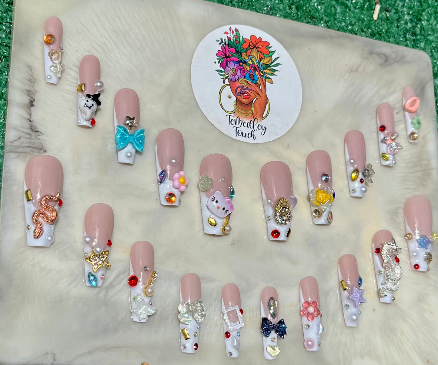 Junk French press on nails