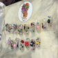 Clear bling Junk Press on nails