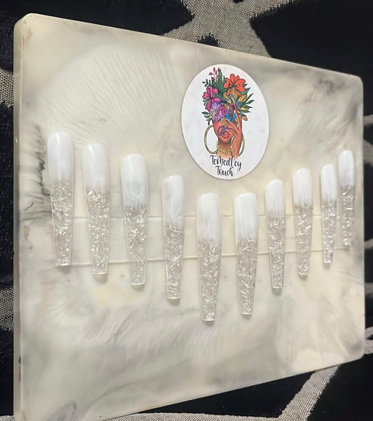 Icicle Press On Nails