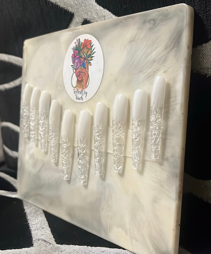 Icicle Press On Nails