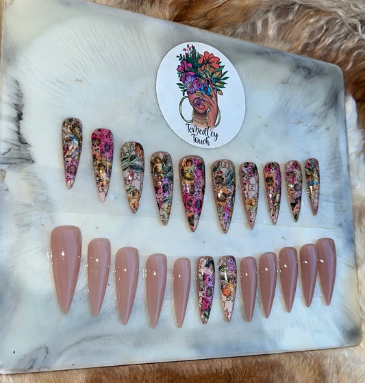 Gucci Angels Press On Nails