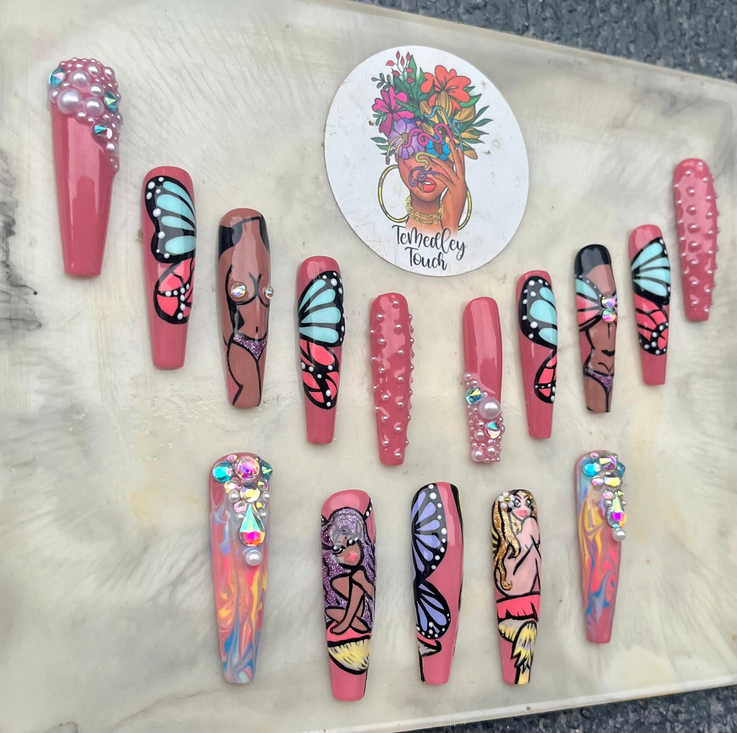 Fairy Land press on nails