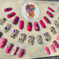 Bling Birthday press on nail set