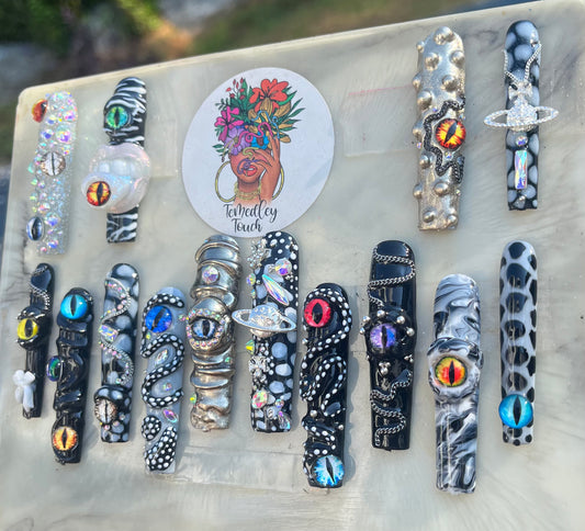 Monster Mash Press on nails