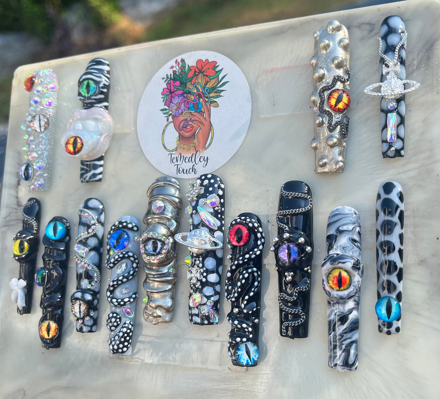 Monster Mash Press on nails