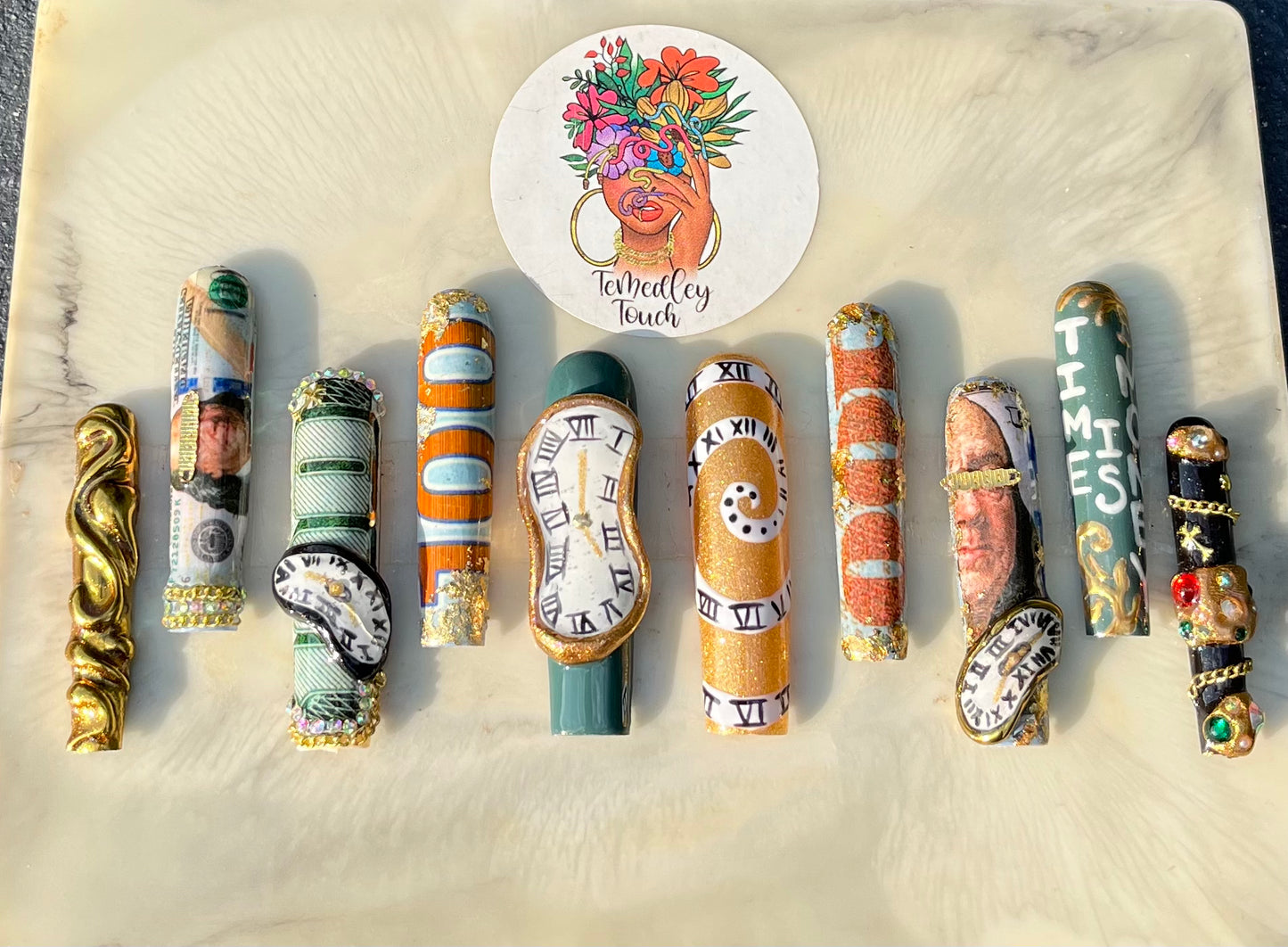 Time Is Money / Clock Nails