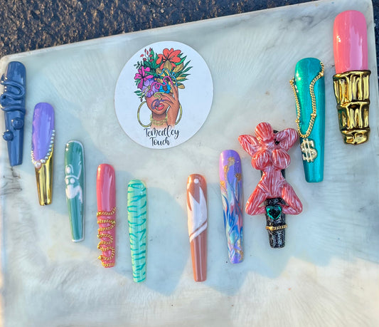 Love Goddess Press on nails