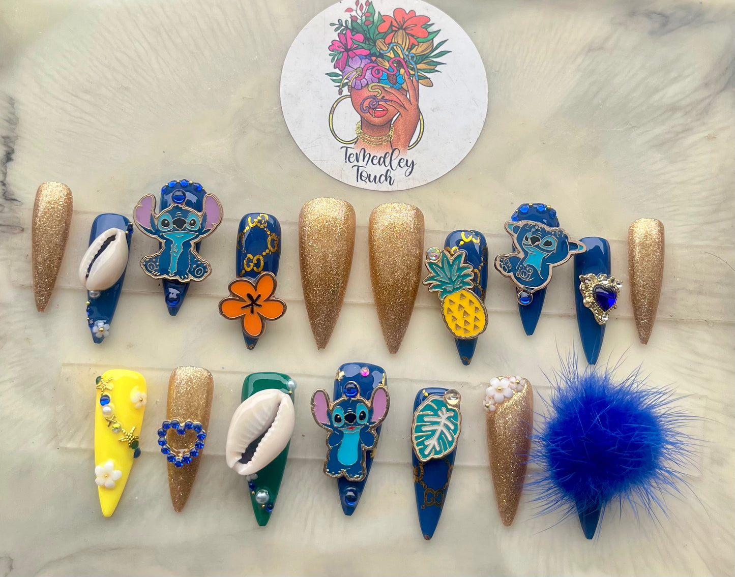 Stitch Press On Nails