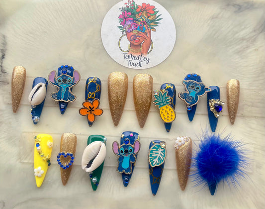 Stitch Press On Nails