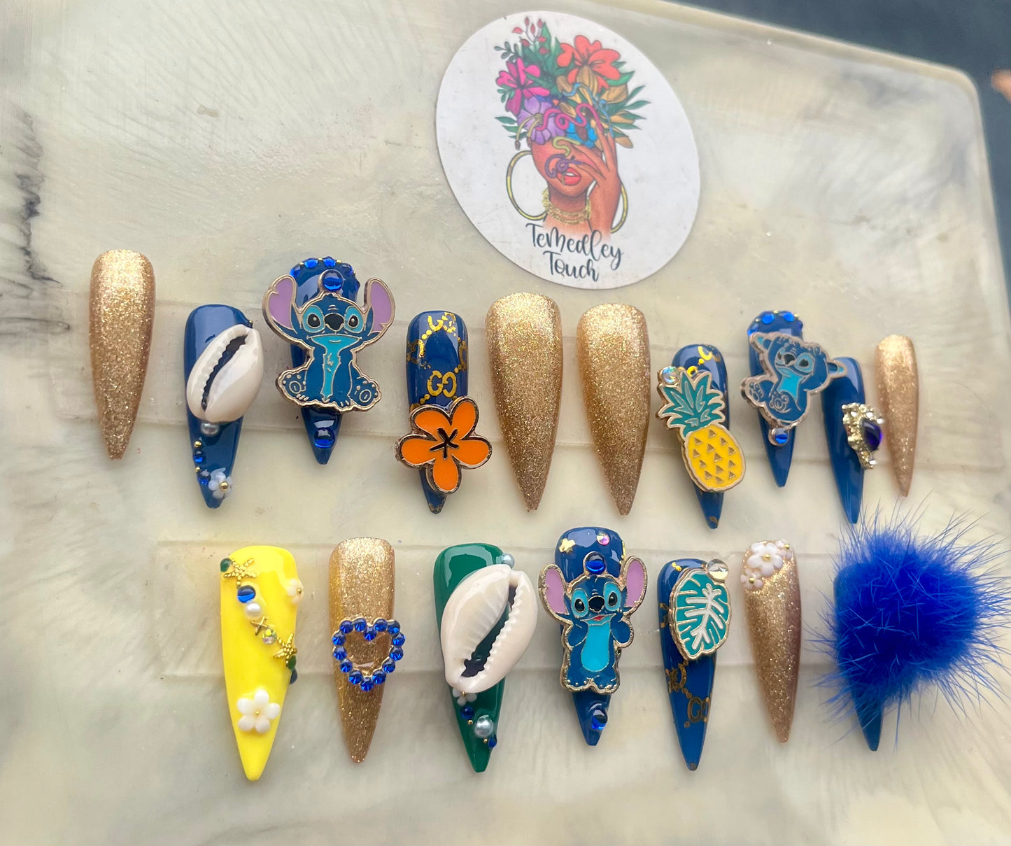 Stitch Press On Nails