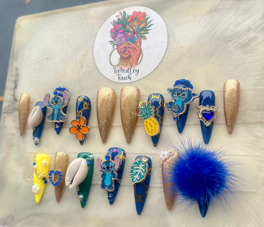 Stitch Press On Nails