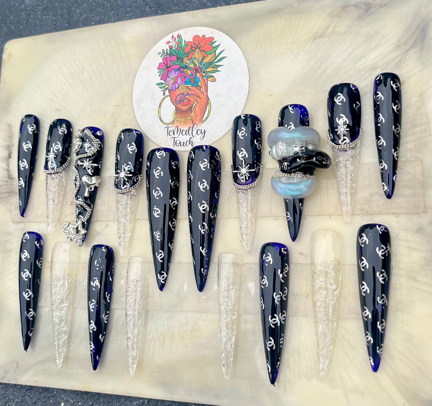 Chanel Icicle Nails