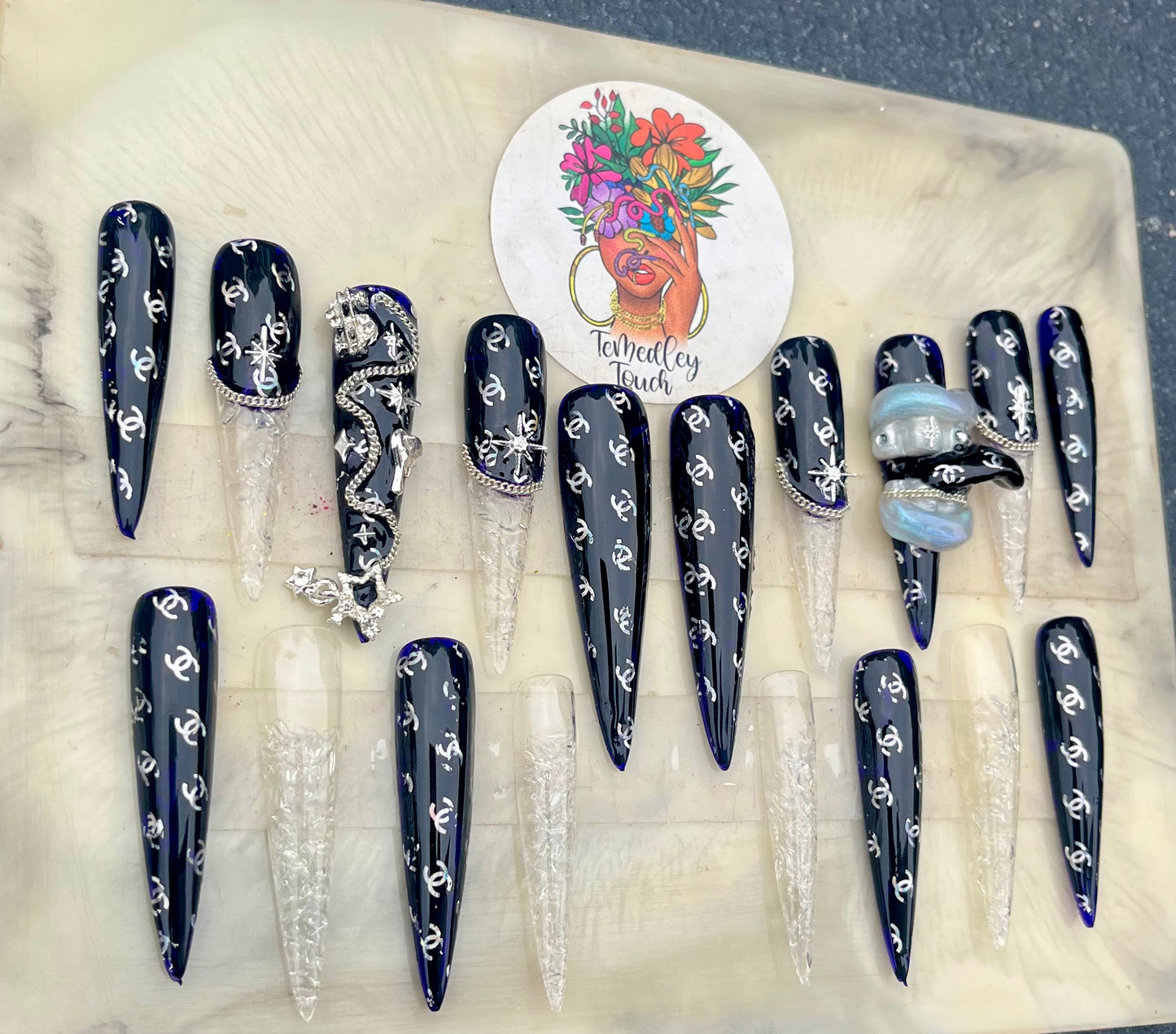Chanel Icicle Nails