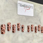 Leopard press on nails