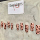 Leopard press on nails