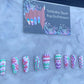 Easter egg 3D press on nails