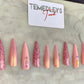 Blush Pink press on nails