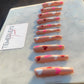 Heart press on nails