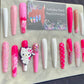 Hello kitty mummy press on nails